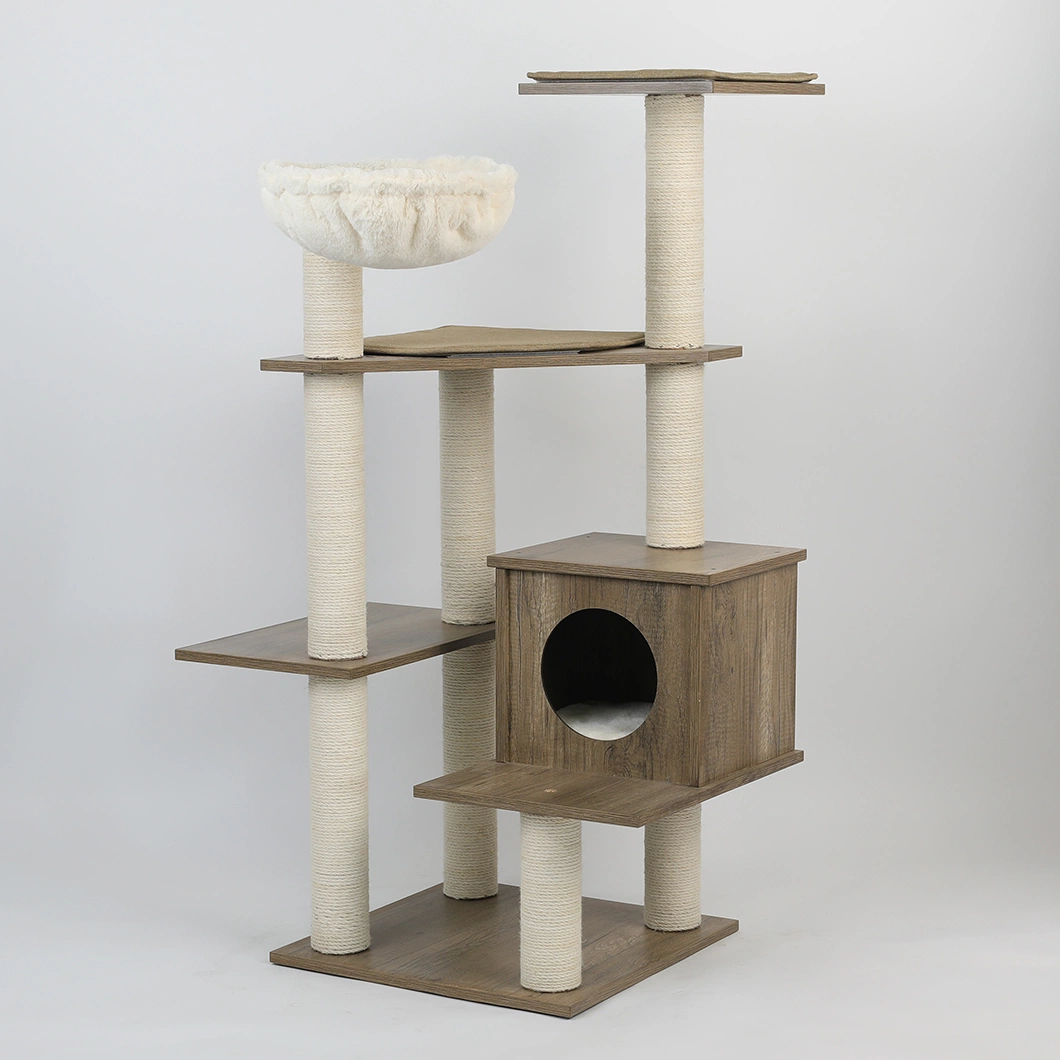 Cat Furniture Pet Product Manufacturer Cat Cave for Pet Scratcher