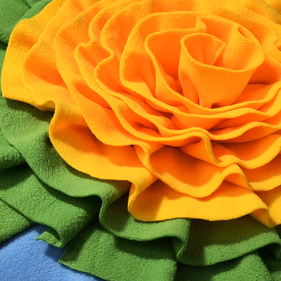 Perro olfateando entrenamiento olfativo Mat actividad manta alimentación Mat perro comida mascota manta juguete