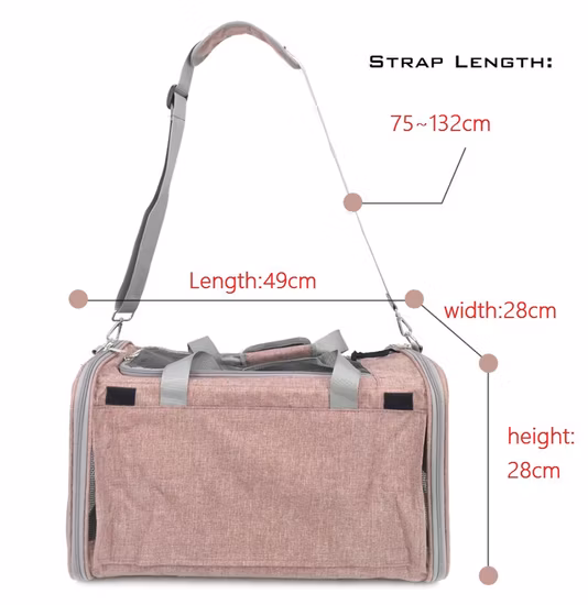 Ropa portátil transpirable al por mayor ajustable viaje producto para mascotas al aire libre