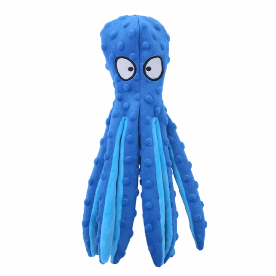 Juguete de peluche concha de pulpo, juguete educativo resistente a las mordeduras, suministros para mascotas, juguetes para mascotas