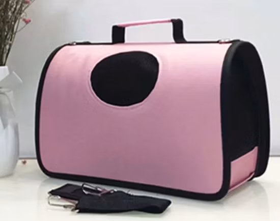 Producto del animal doméstico del bolso del portador del perro del portador del viaje del perro de la tela de Oxford del color sólido