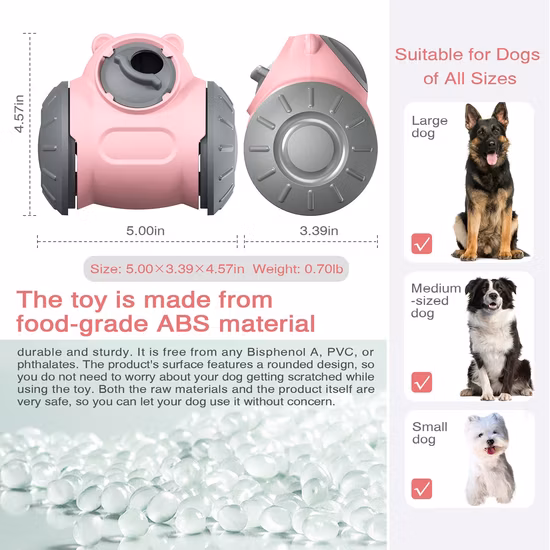 Alimentador de alimentos para mascotas, juguete educativo, gato, perro, ejercicio, equilibrio, coche, fuga de comida