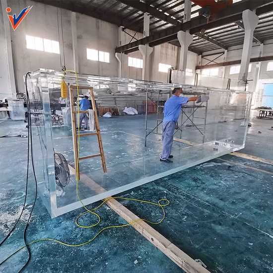 Proyecto de panel de acuario acrílico personalizado