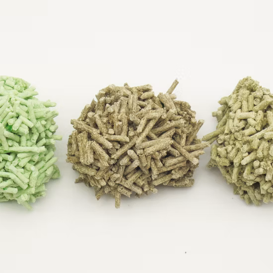 Arena para gatos/Arena aglomerante para gatos/Arena para gatos de tofu 100% desechable y natural/Accesorios para mascotas