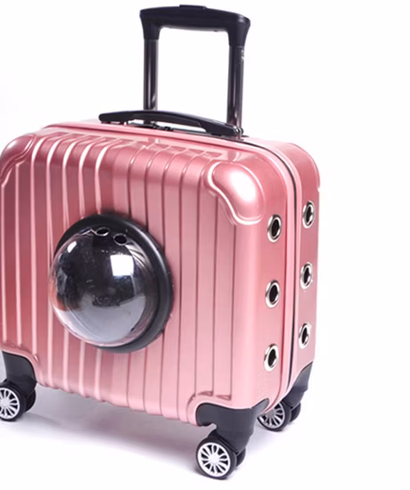 Maleta universal portátil con ruedas para mascotas, equipaje para perros y gatos, 16 pulgadas